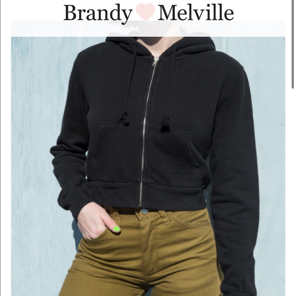 ISO: Brandy Melville Crystal Hoodie (ANY COLOR)